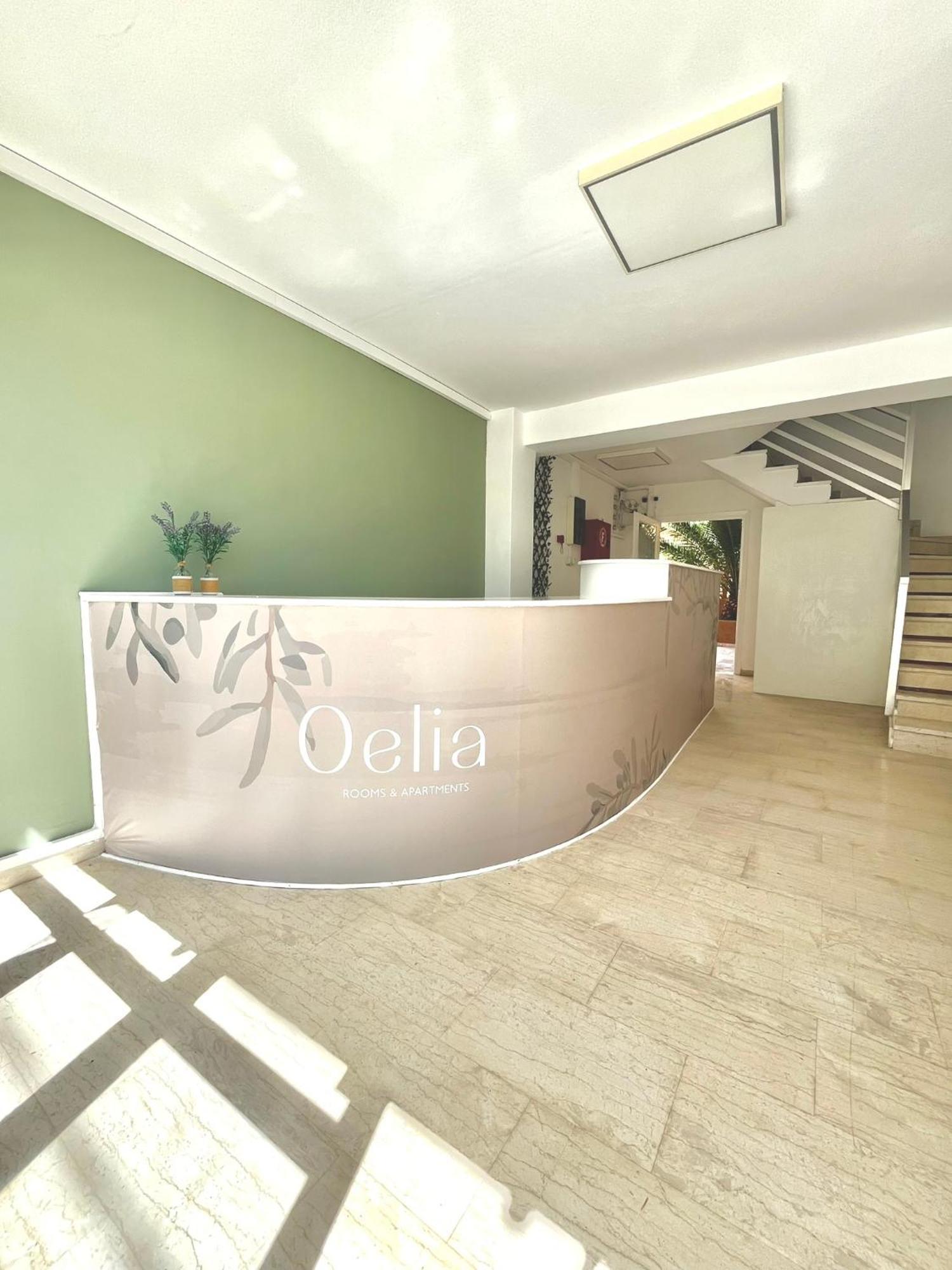 Oelia Rooms & Apartments Agia Marina  Dış mekan fotoğraf