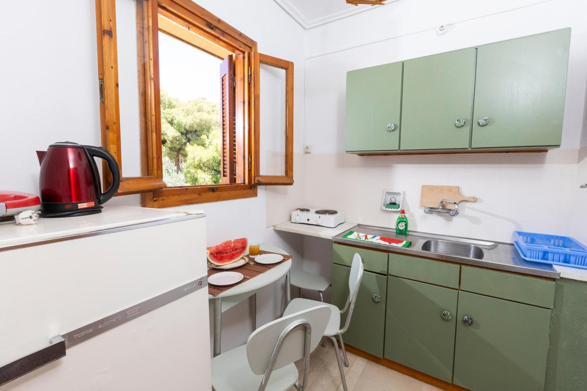 Oelia Rooms & Apartments Agia Marina  Dış mekan fotoğraf