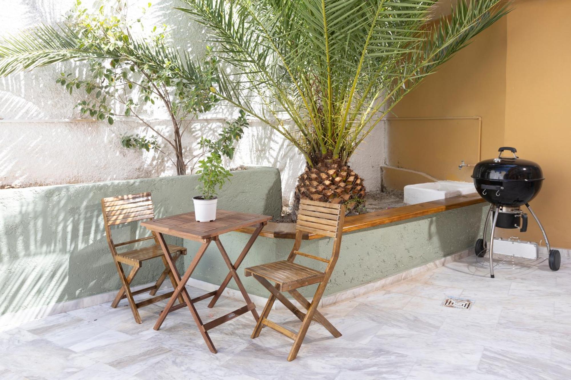 Oelia Rooms & Apartments Agia Marina  Dış mekan fotoğraf